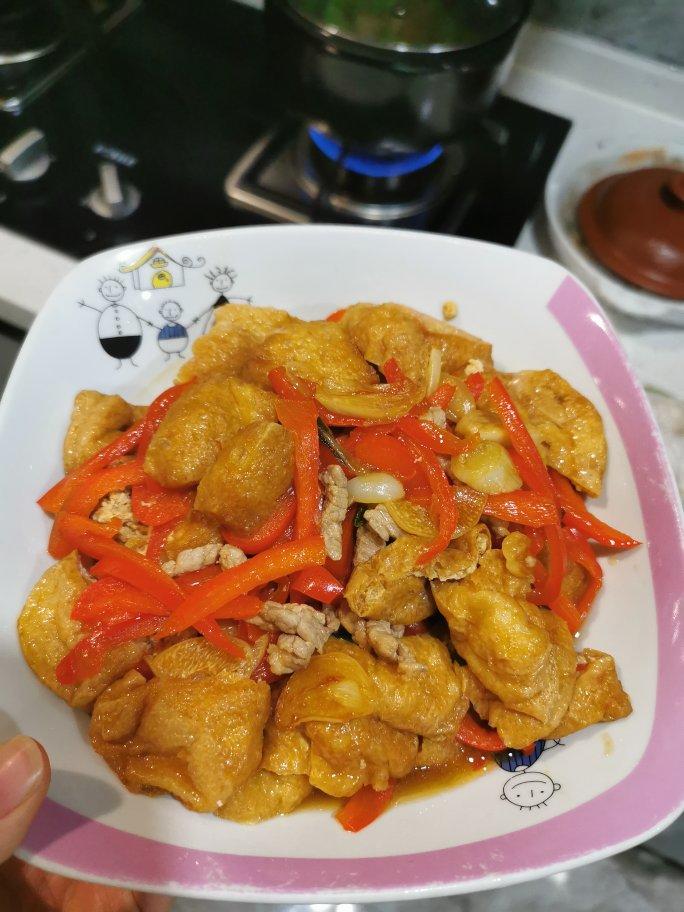 这样做的油豆腐超级下饭