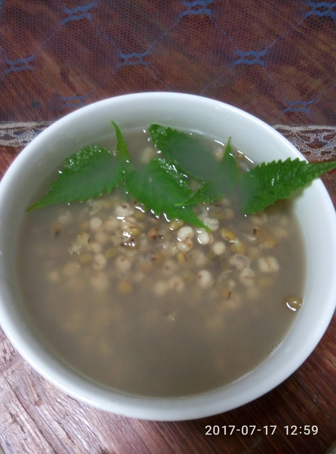 夏霁月做的【薏米绿豆汤】祛湿清热