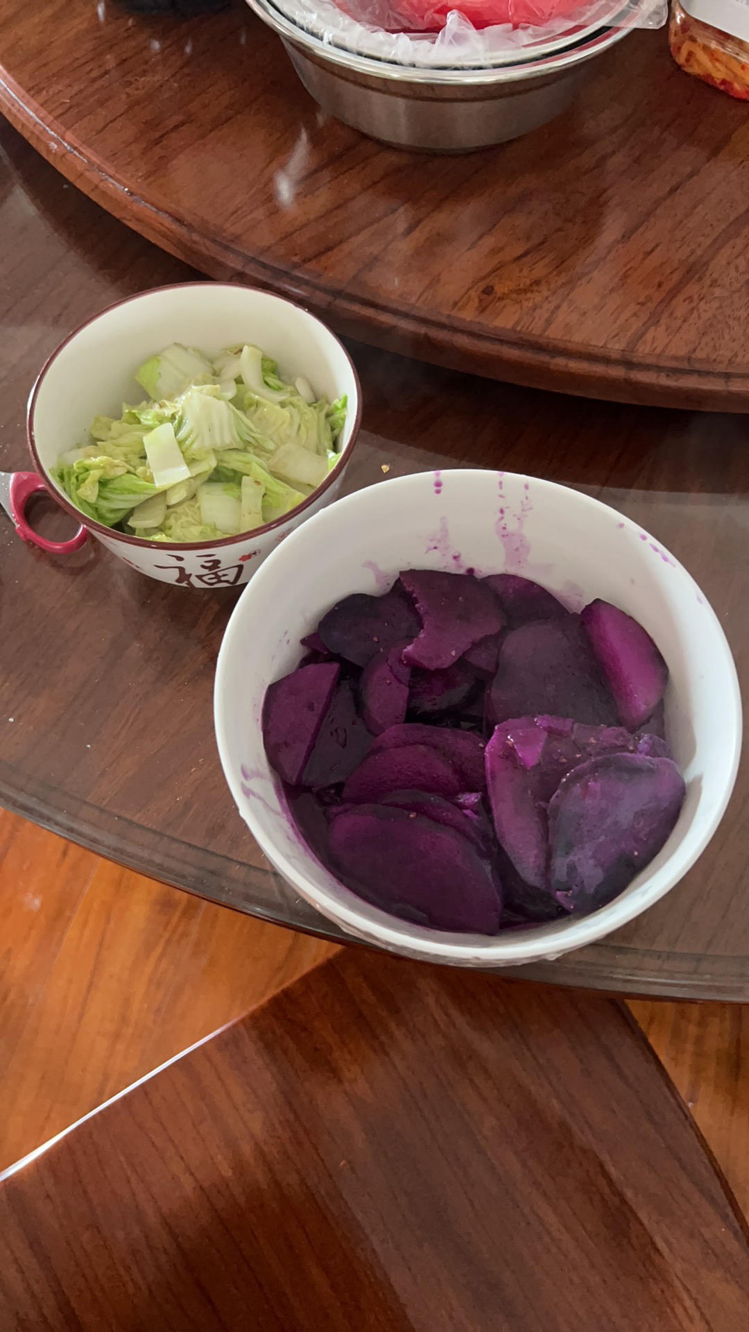 炒紫山药(脚板薯）