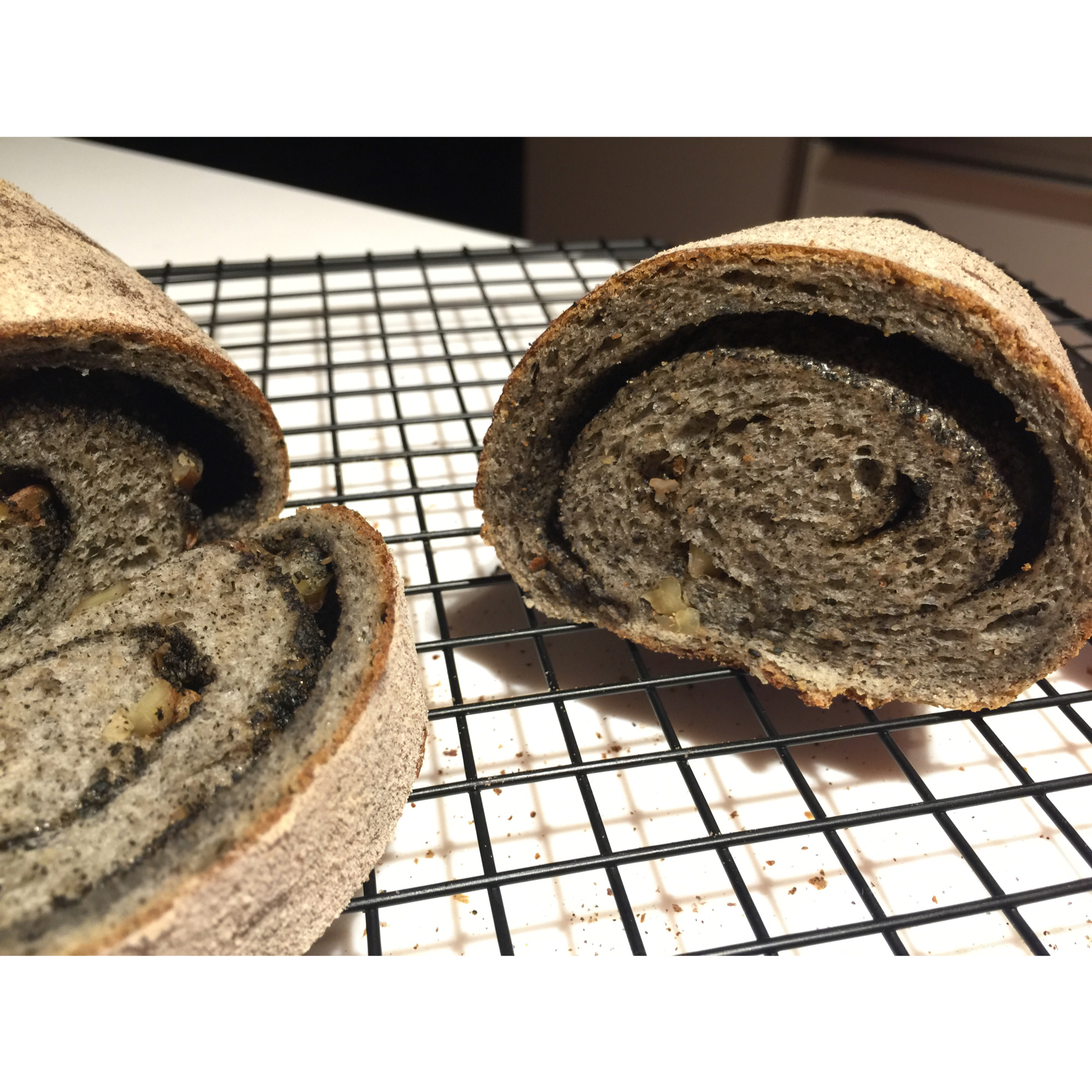 仿85度C家黑谷物核果（中种法）