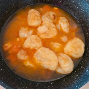 绉纱鱼腐配上番茄汤🍅的做法 步骤6