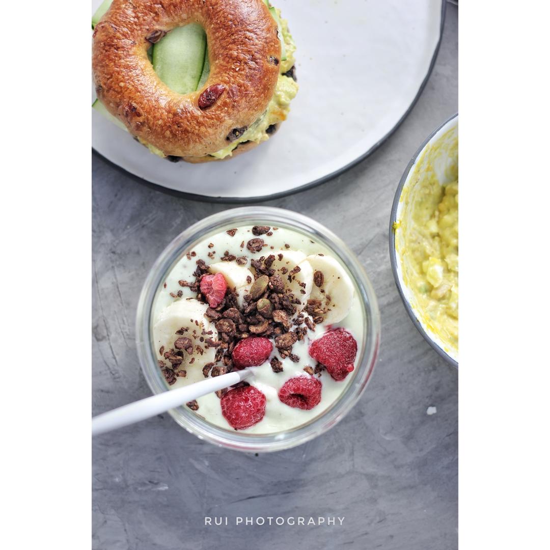 牛油果香蕉奶昔