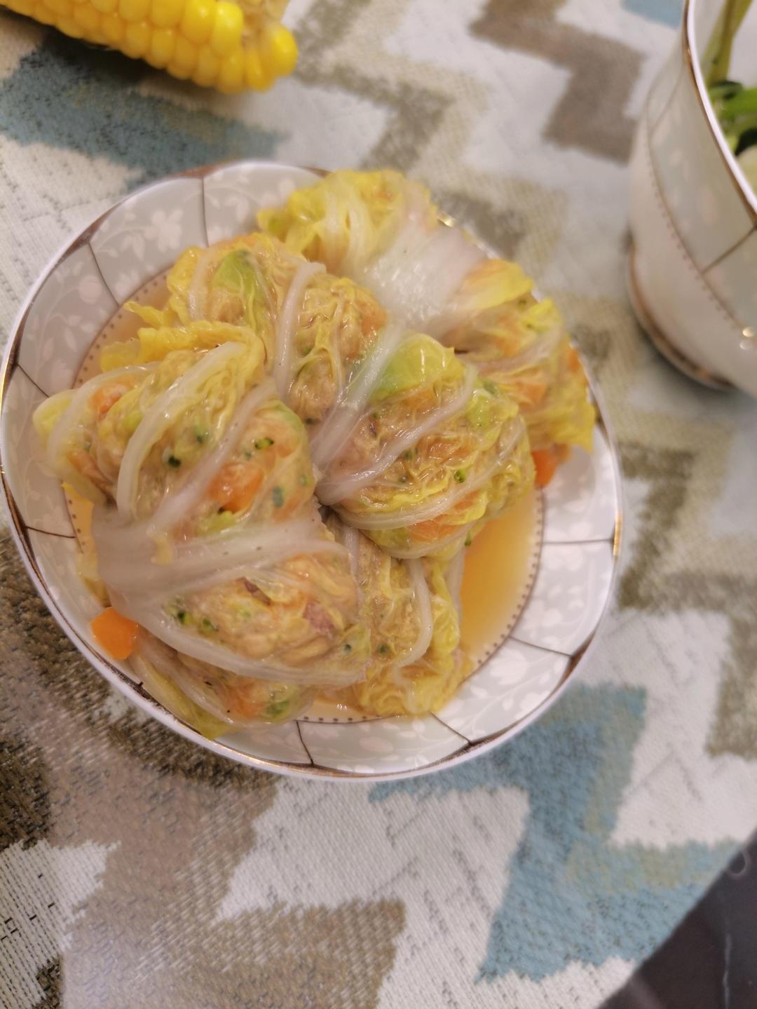 肉沫白菜卷