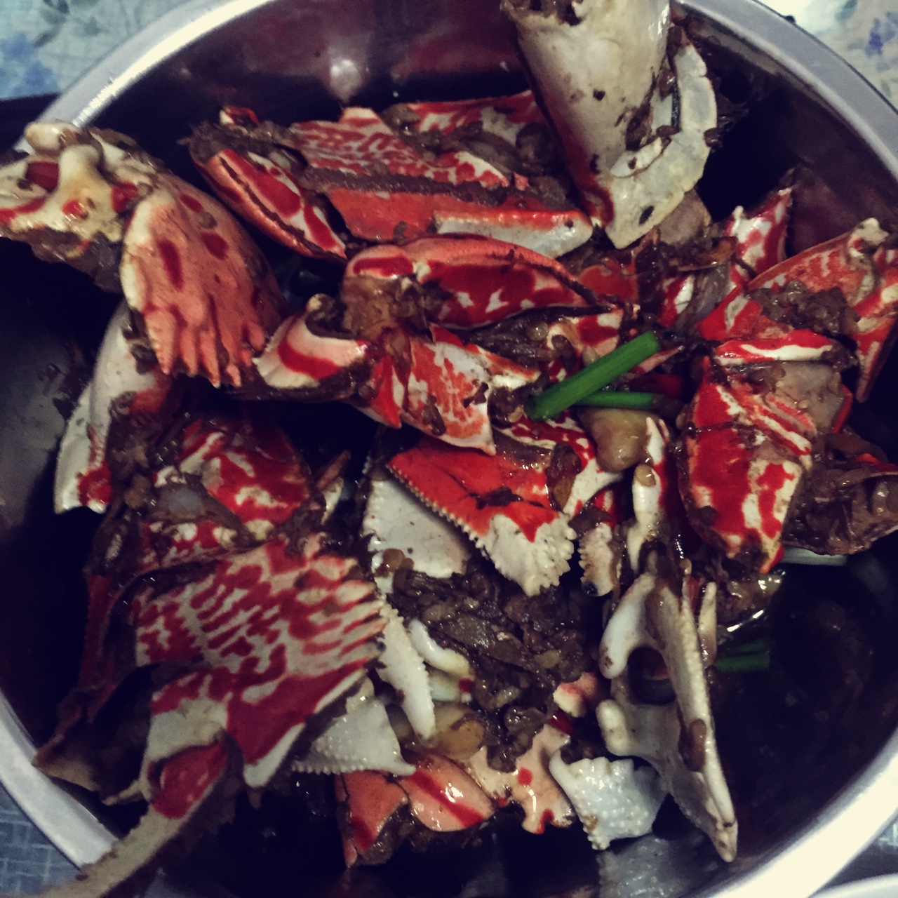 琴格格吉祥做的酒糟蟹脚