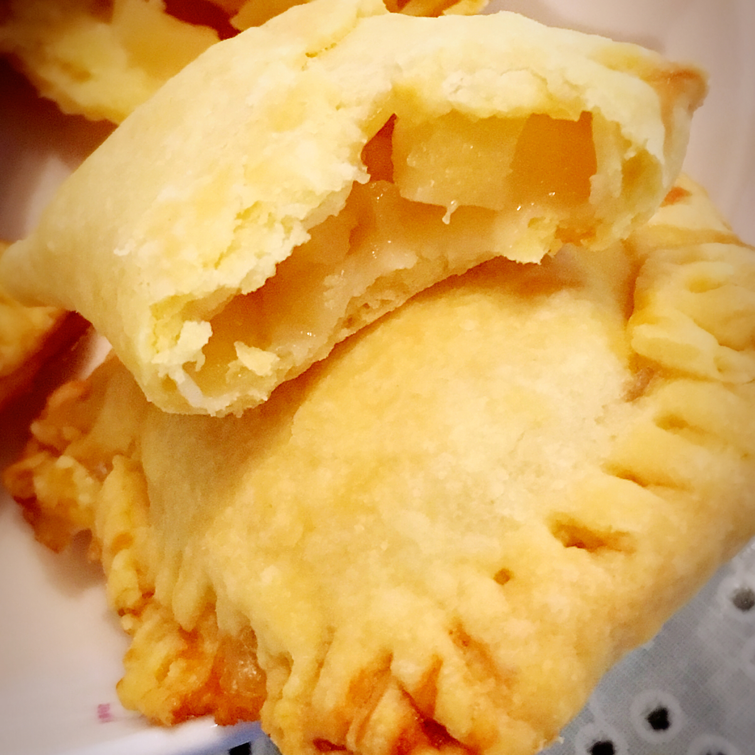 恰恰是千千做的烤箱版苹果派