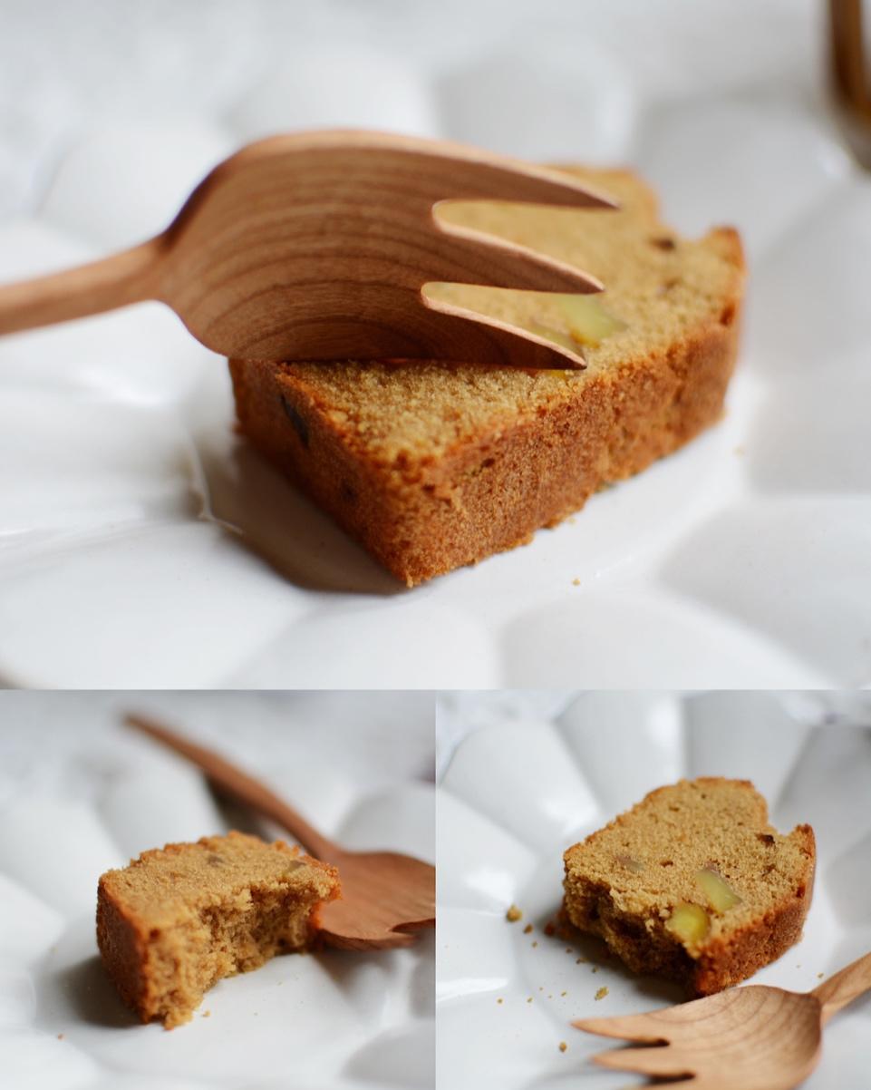 香草栗子磅蛋糕