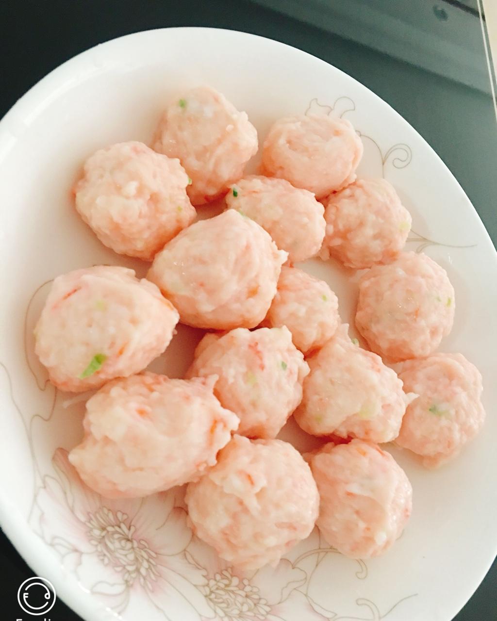 自制虾丸（鲜嫩Q弹）《系列三》