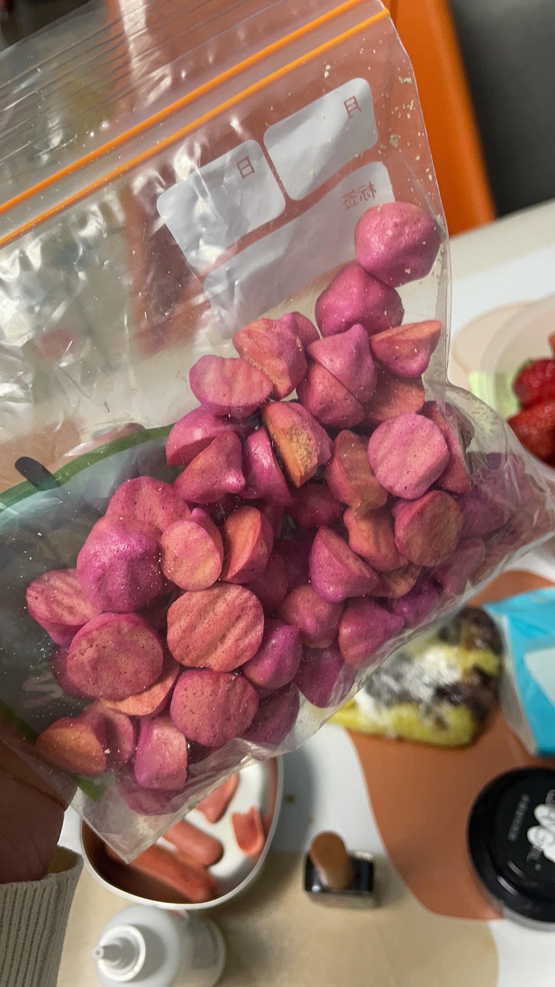 四种口味溶豆（以火龙果细节为例）细节到位！保证成功！