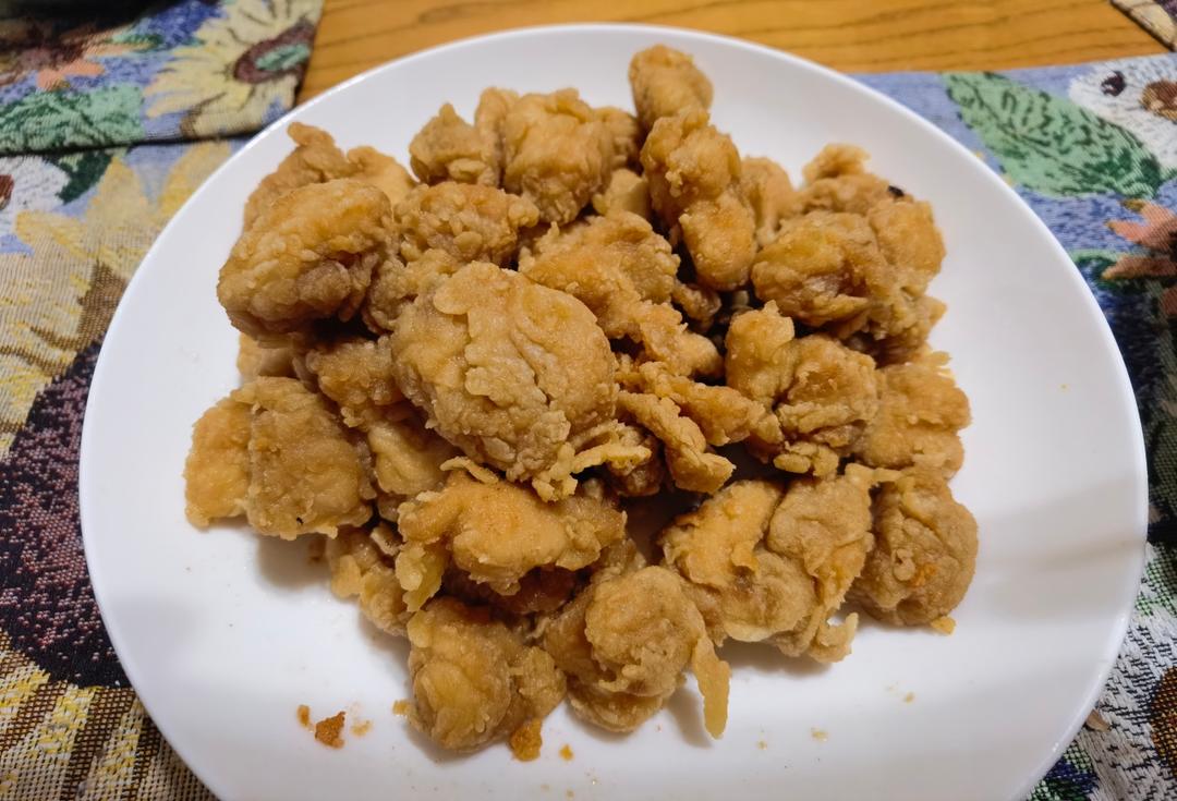 真正的鸡米花是不裹面包糠的（转）
