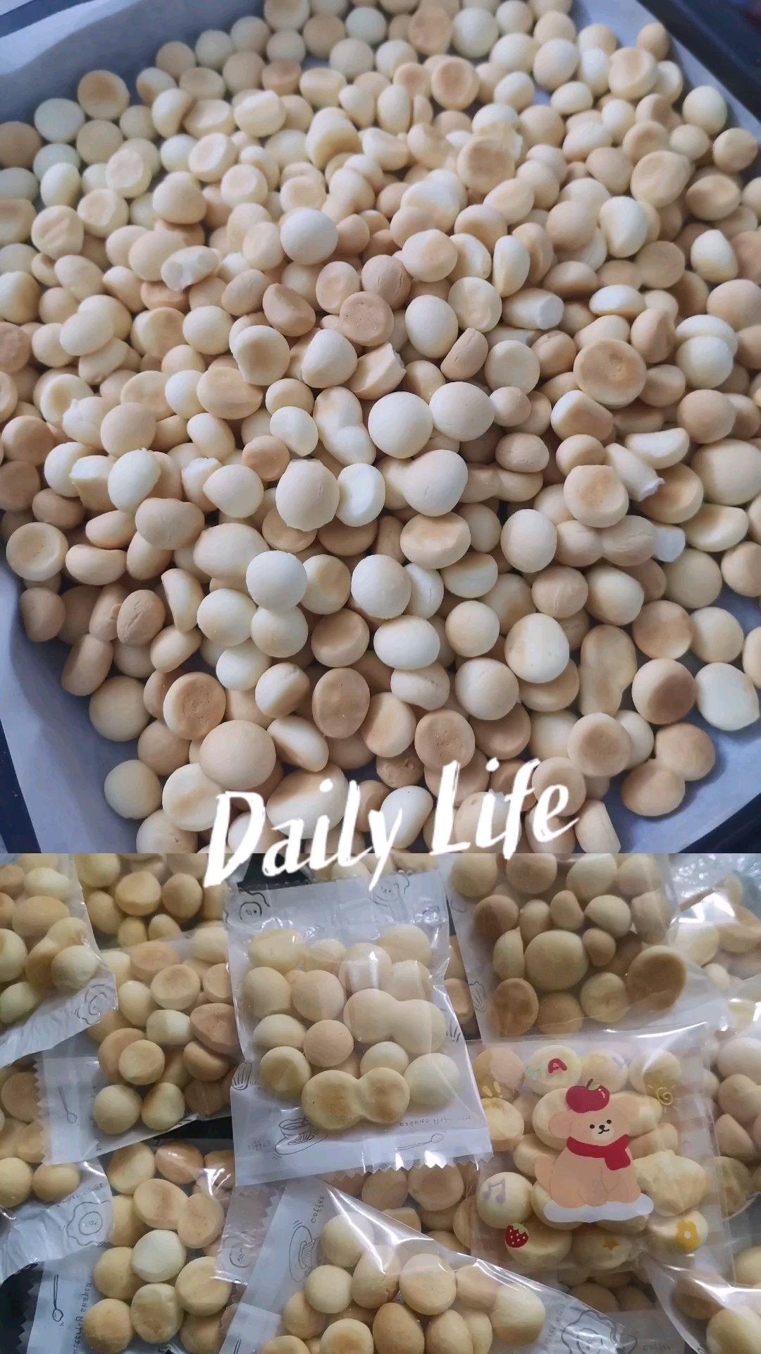 旺仔小馒头饼干🍭奶香十足！全新改版更酥脆