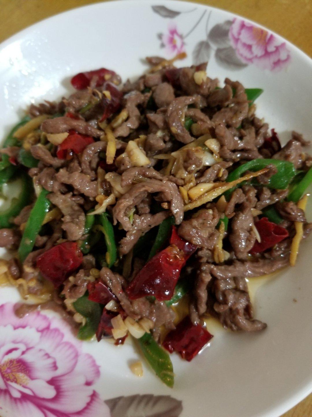 小炒牛肉