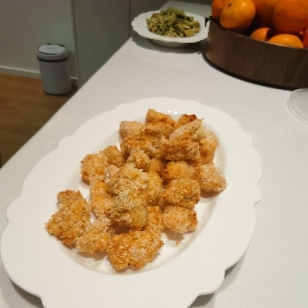 非油炸💯低脂鸡米花