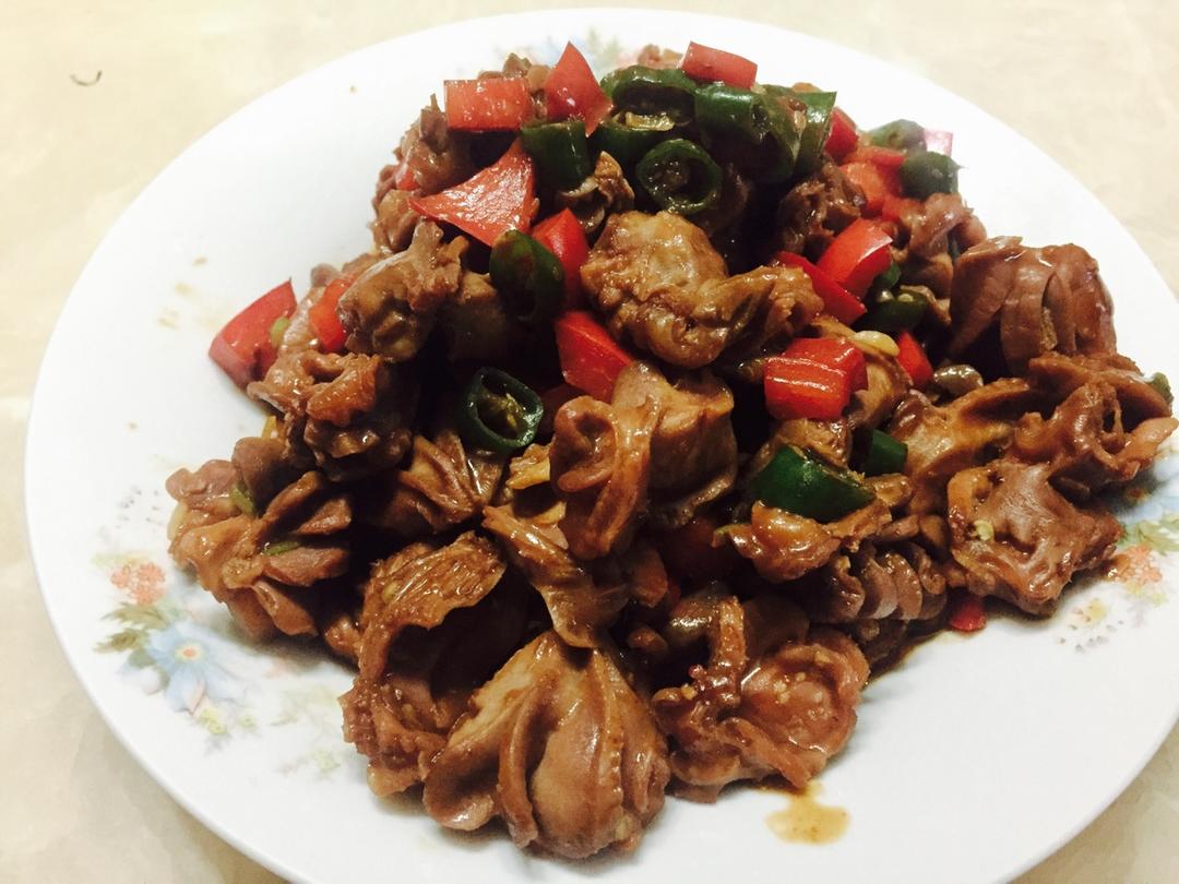 小米椒爆鸡胗