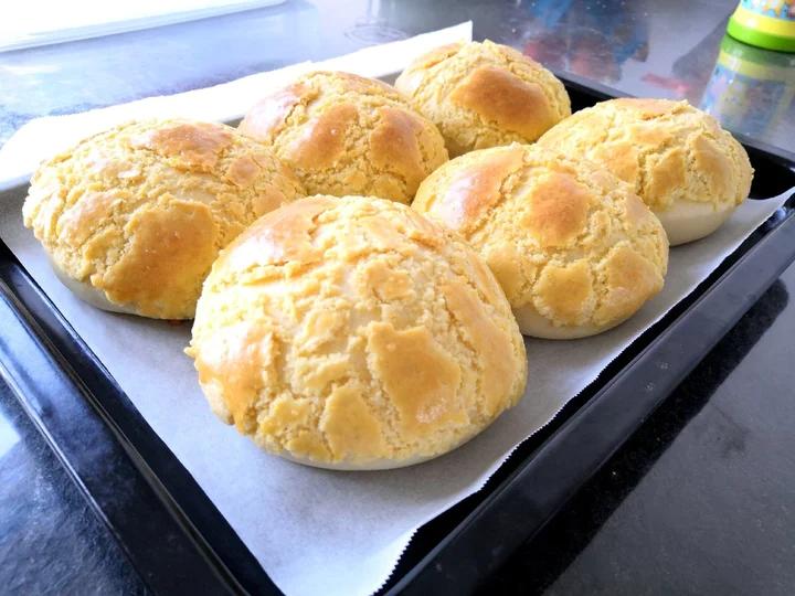 好吃到极致经典脆皮菠萝包