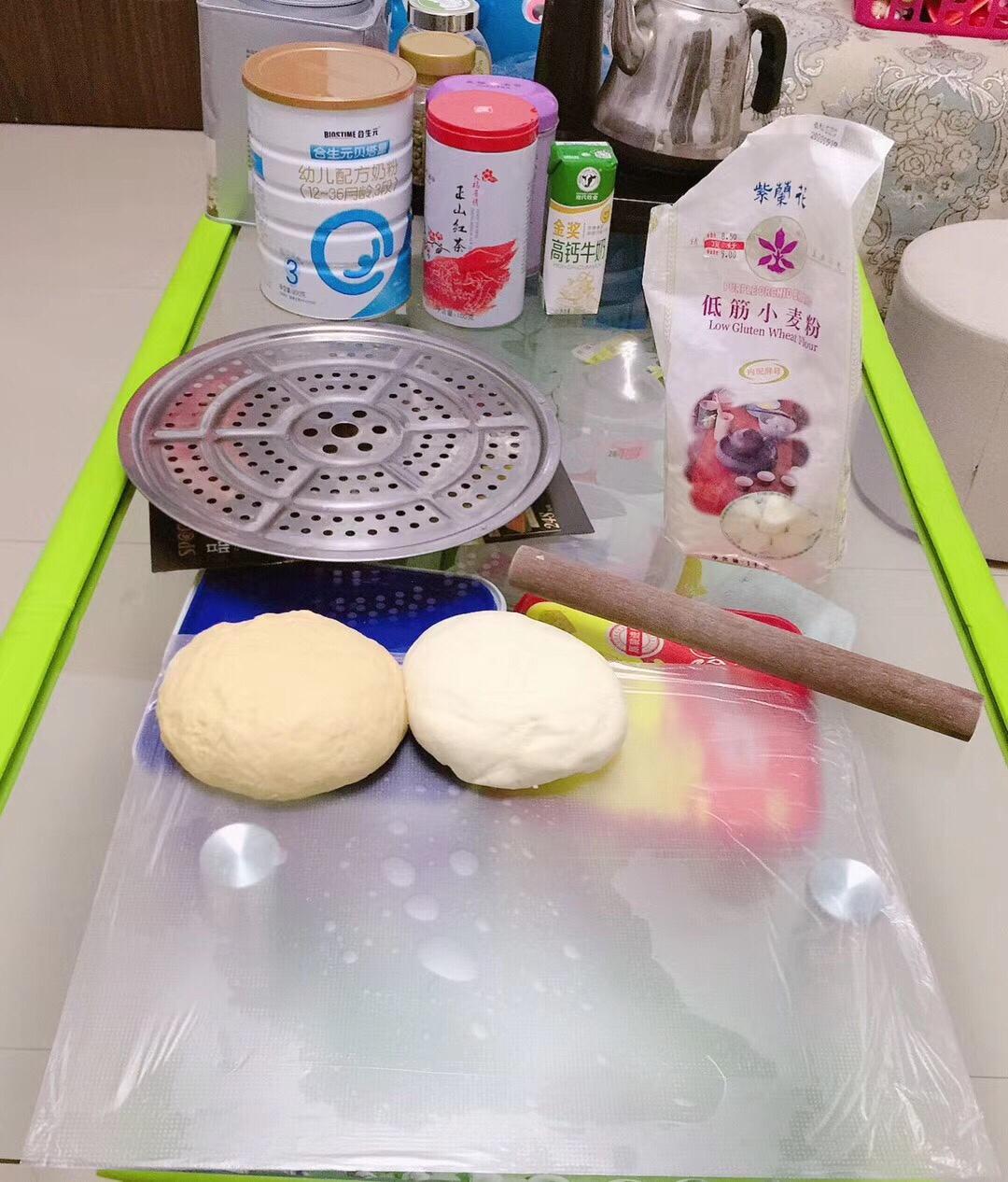 纯奶手撕吐司的做法 步骤1