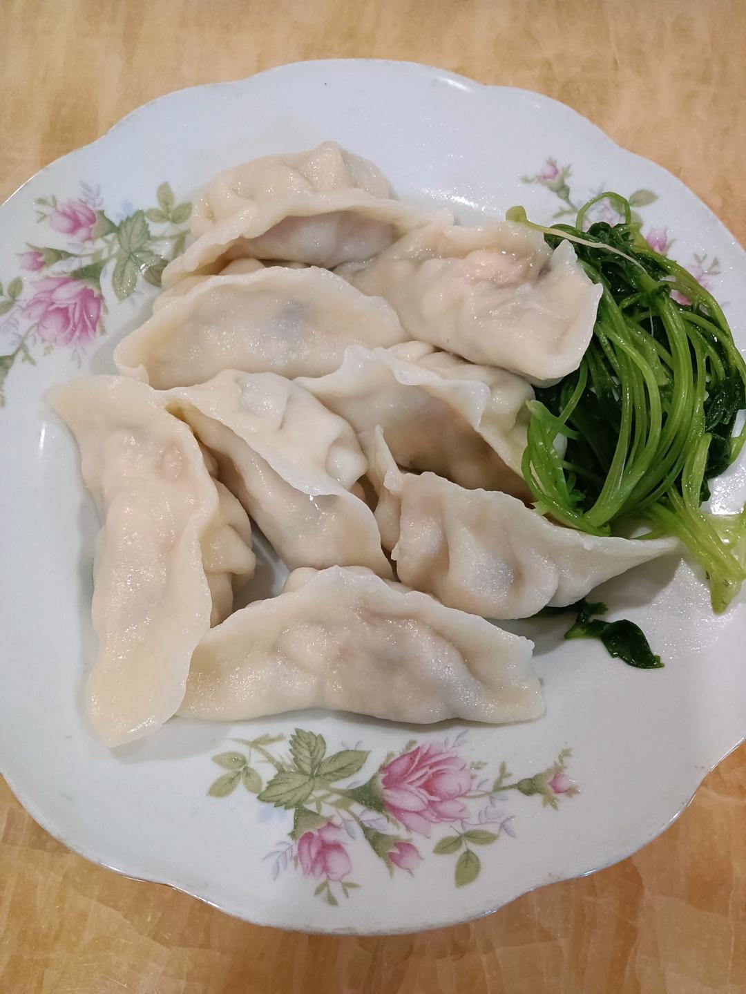 手工揉面三分钟，又韧又薄又好包的饺子皮