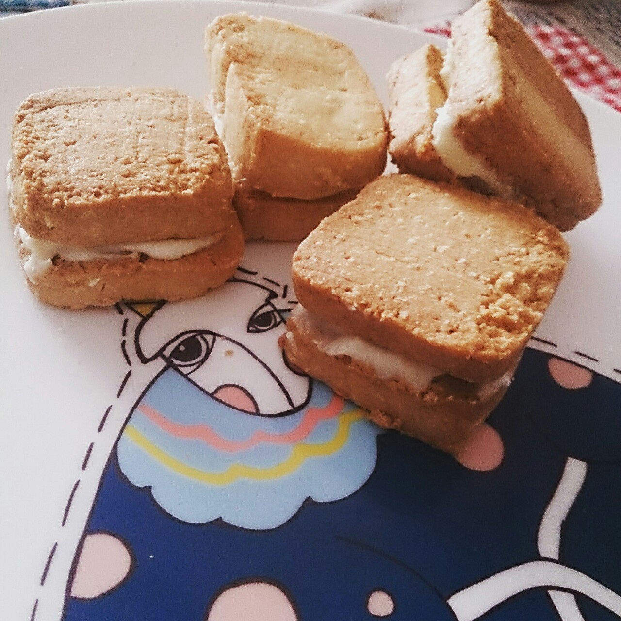 乳酪奶油夹心酥饼（芝士夹心饼干）