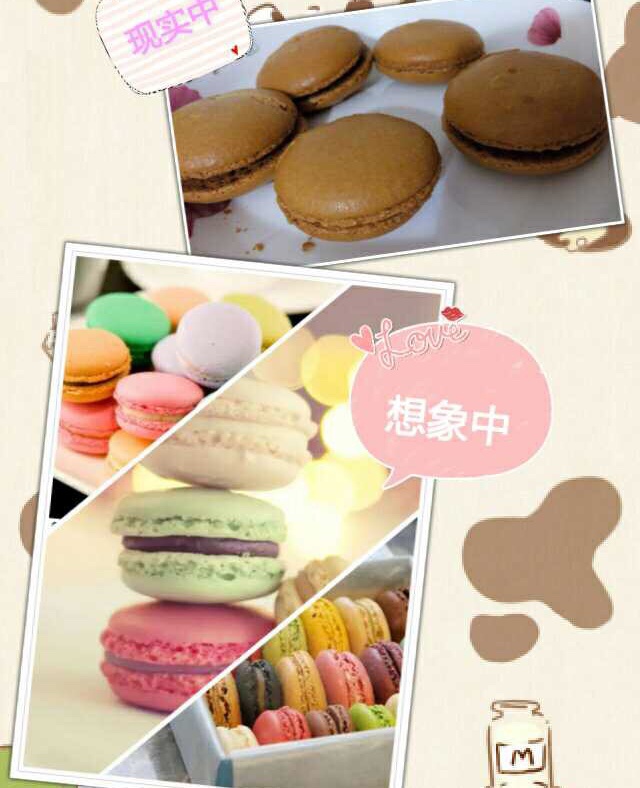 马卡龙(杏仁蛋白糖饼)