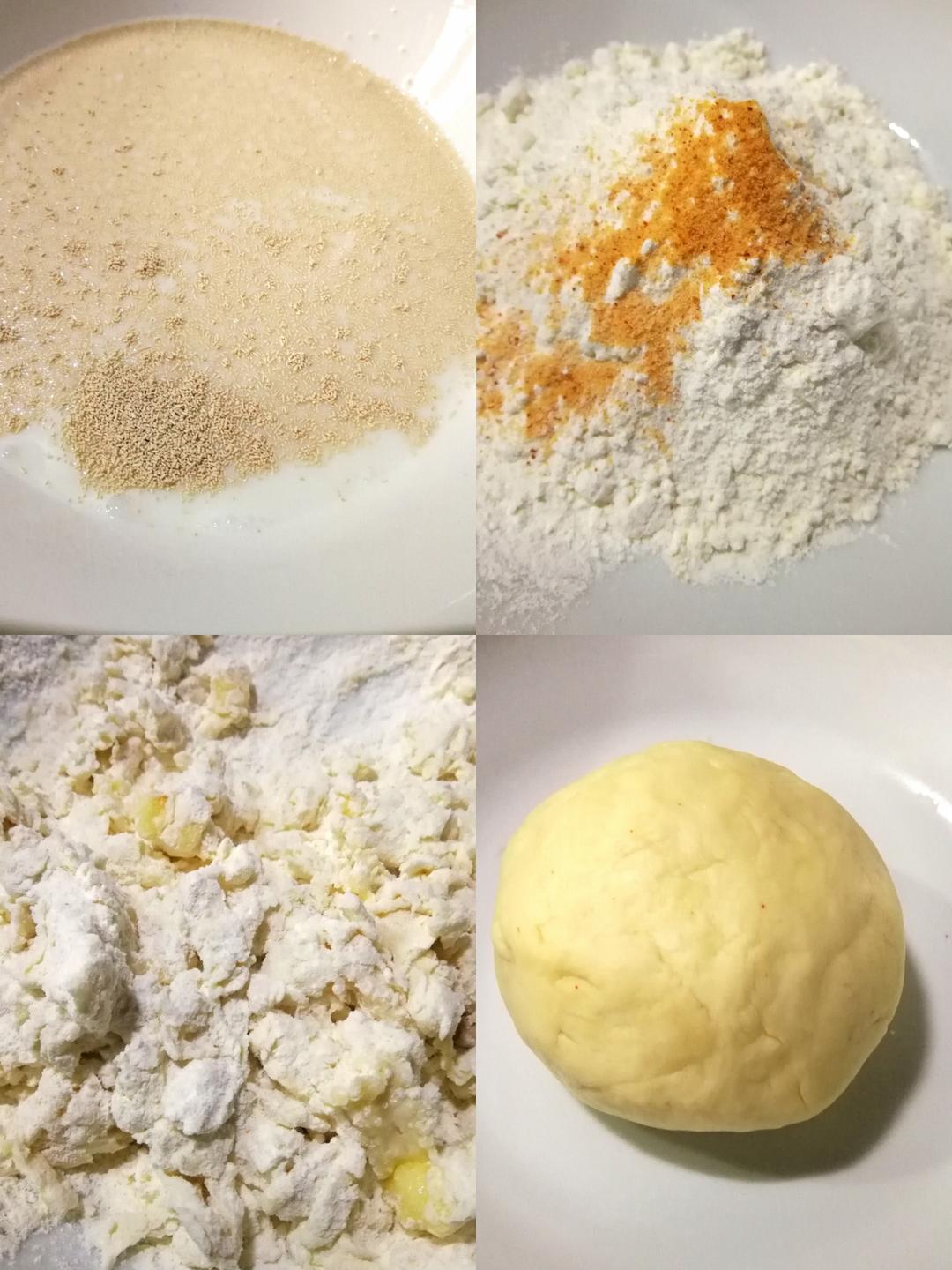 纯奶手撕吐司的做法 步骤1