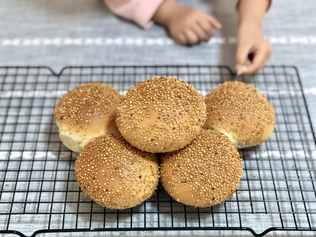 汉堡（基础汉堡胚做法）