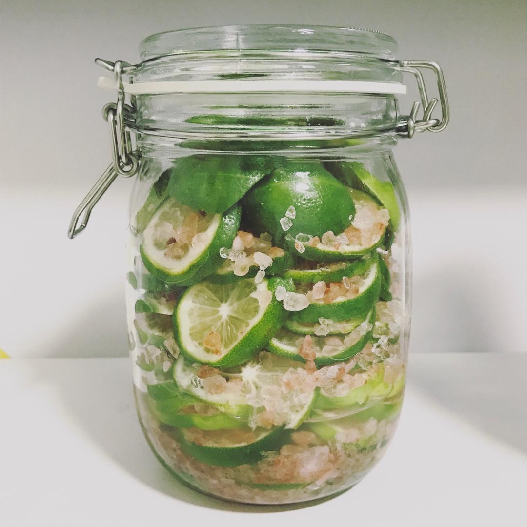 盐渍柠檬和柠檬盐