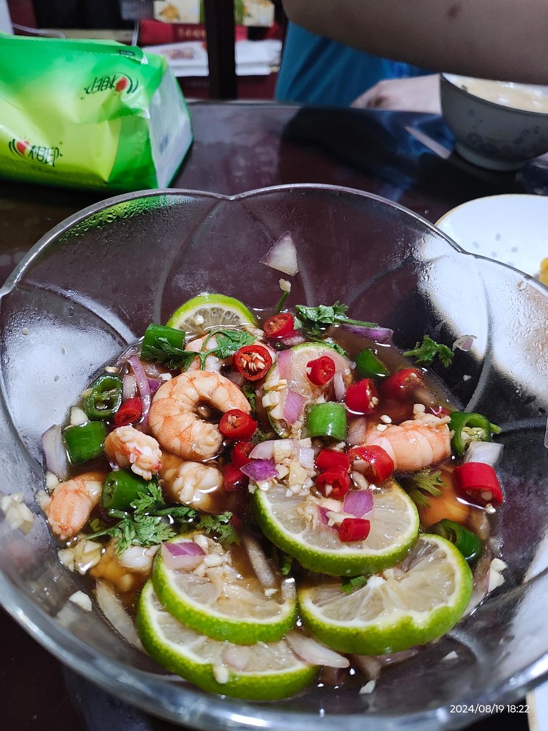 酸辣柠檬🍋虾🦐