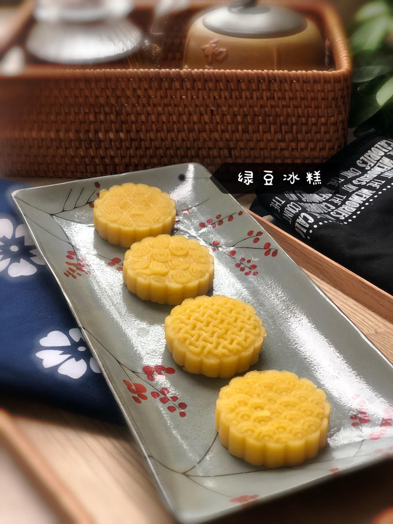 冰冰凉绿豆糕