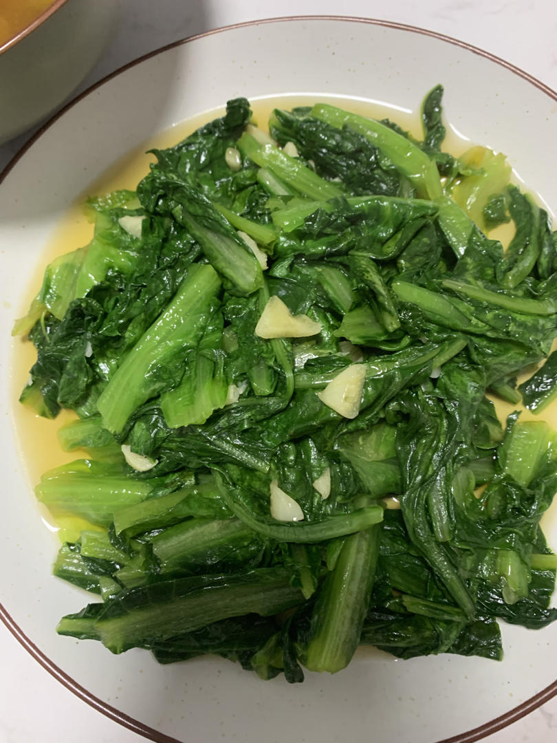 蒜蓉油麦菜（蚝油）