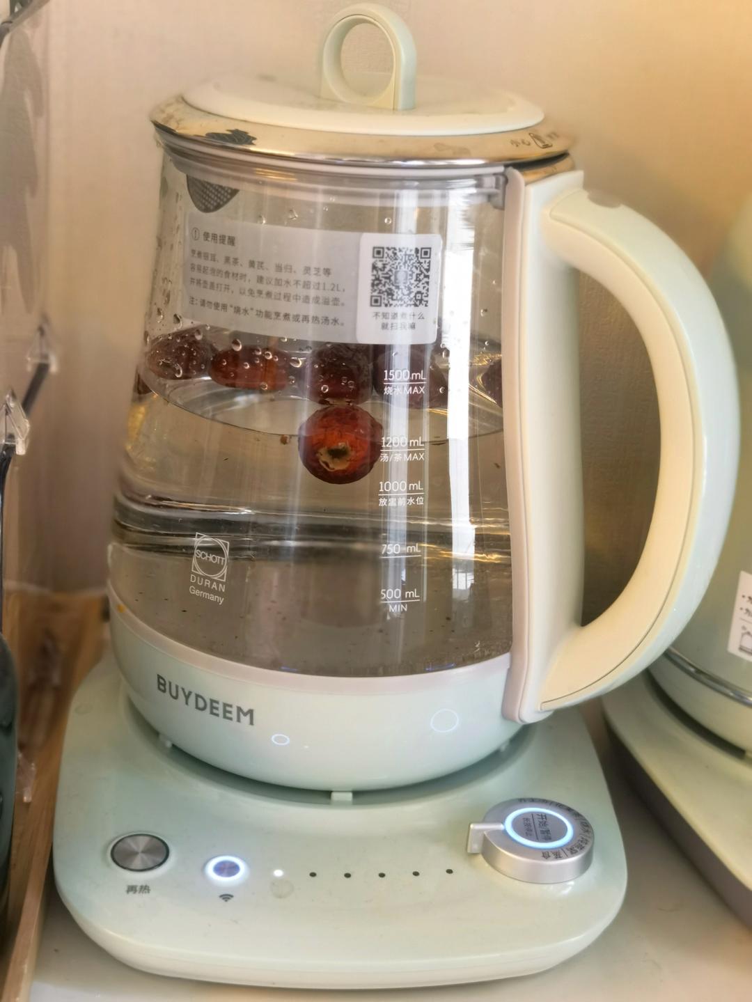 红枣普洱茶【5-6月北鼎养生壶食谱】