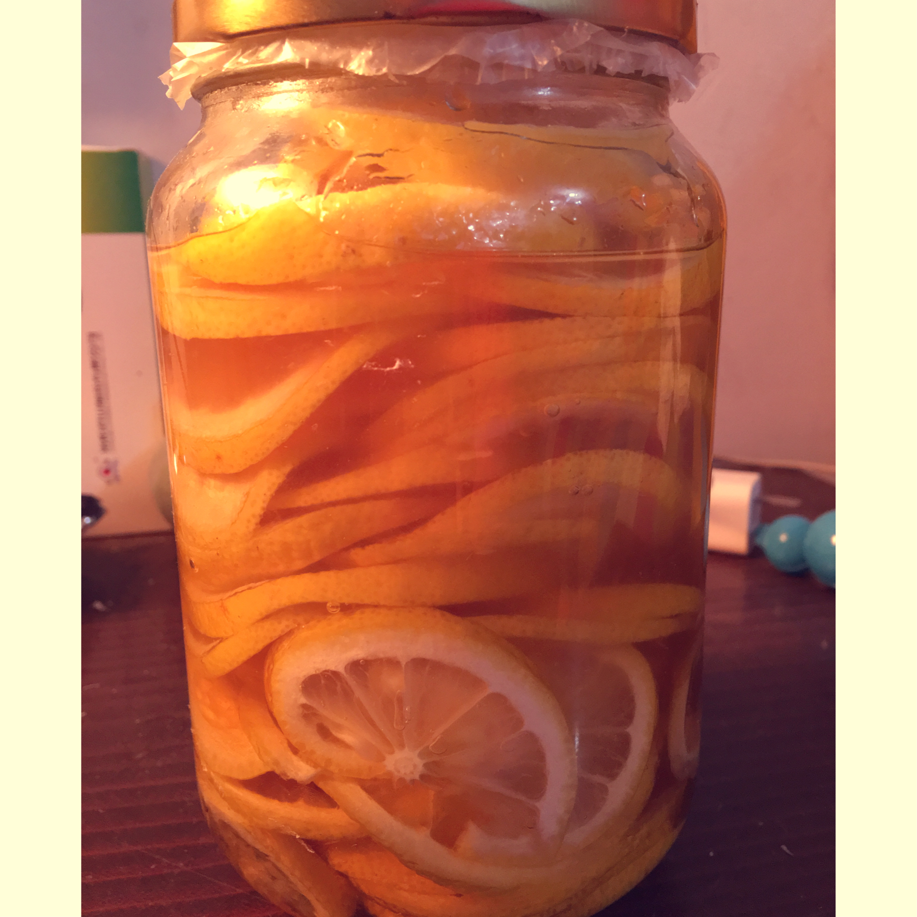 蜂蜜柠檬片