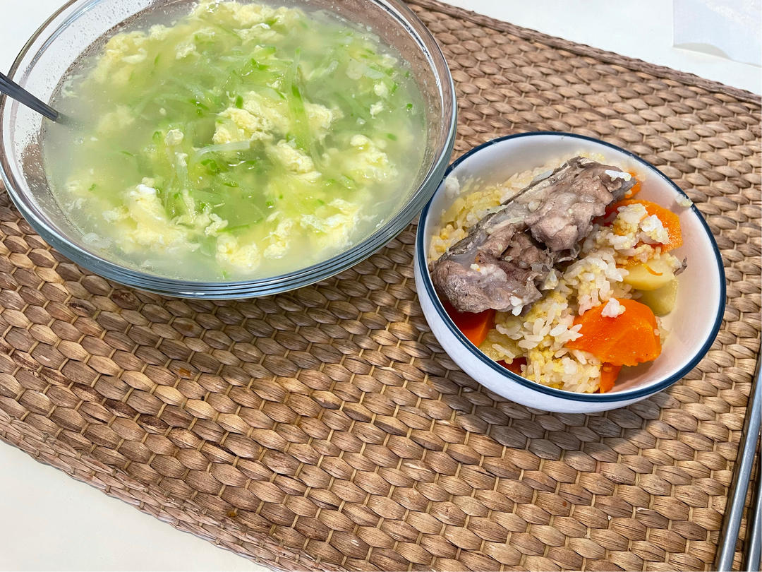 开洋萝卜丝汤