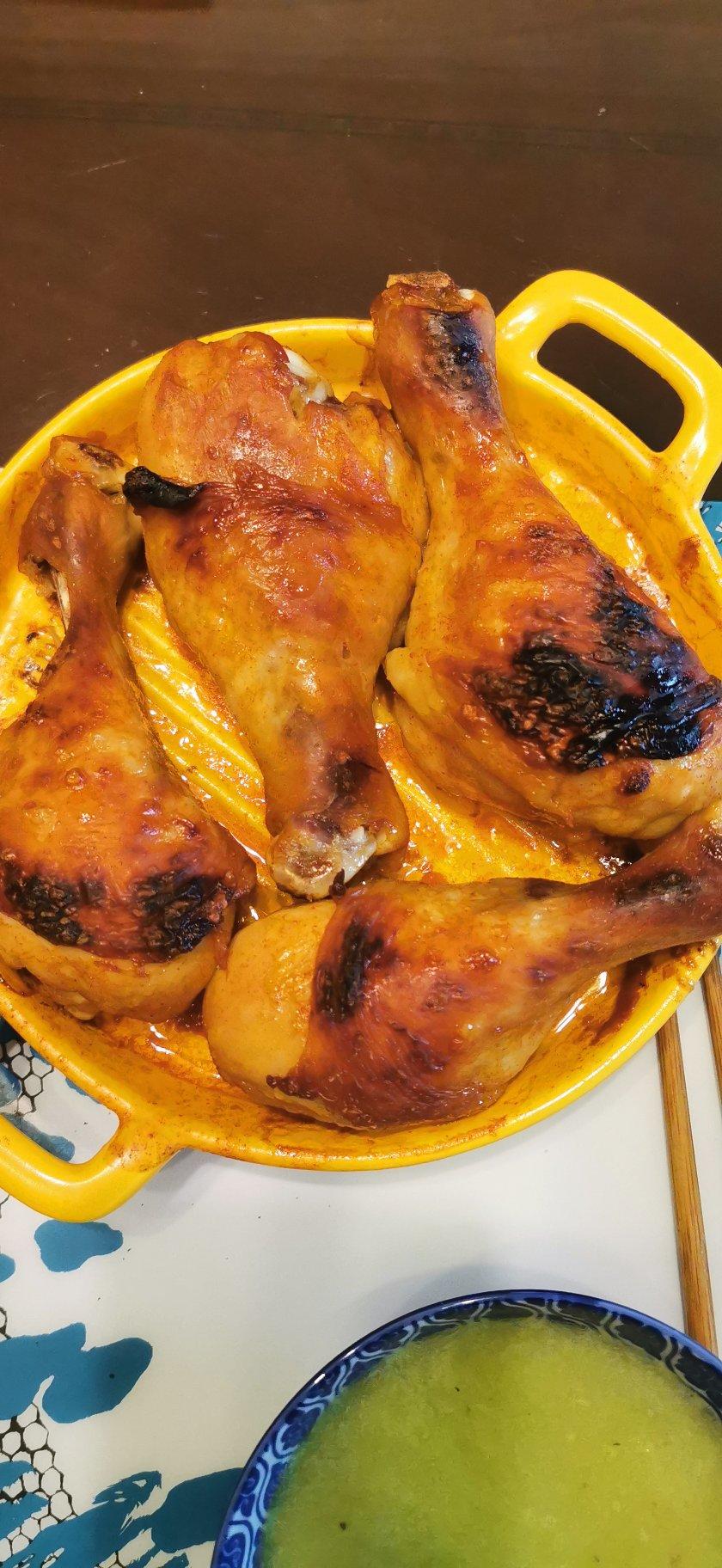 新奥尔良烤鸡腿
