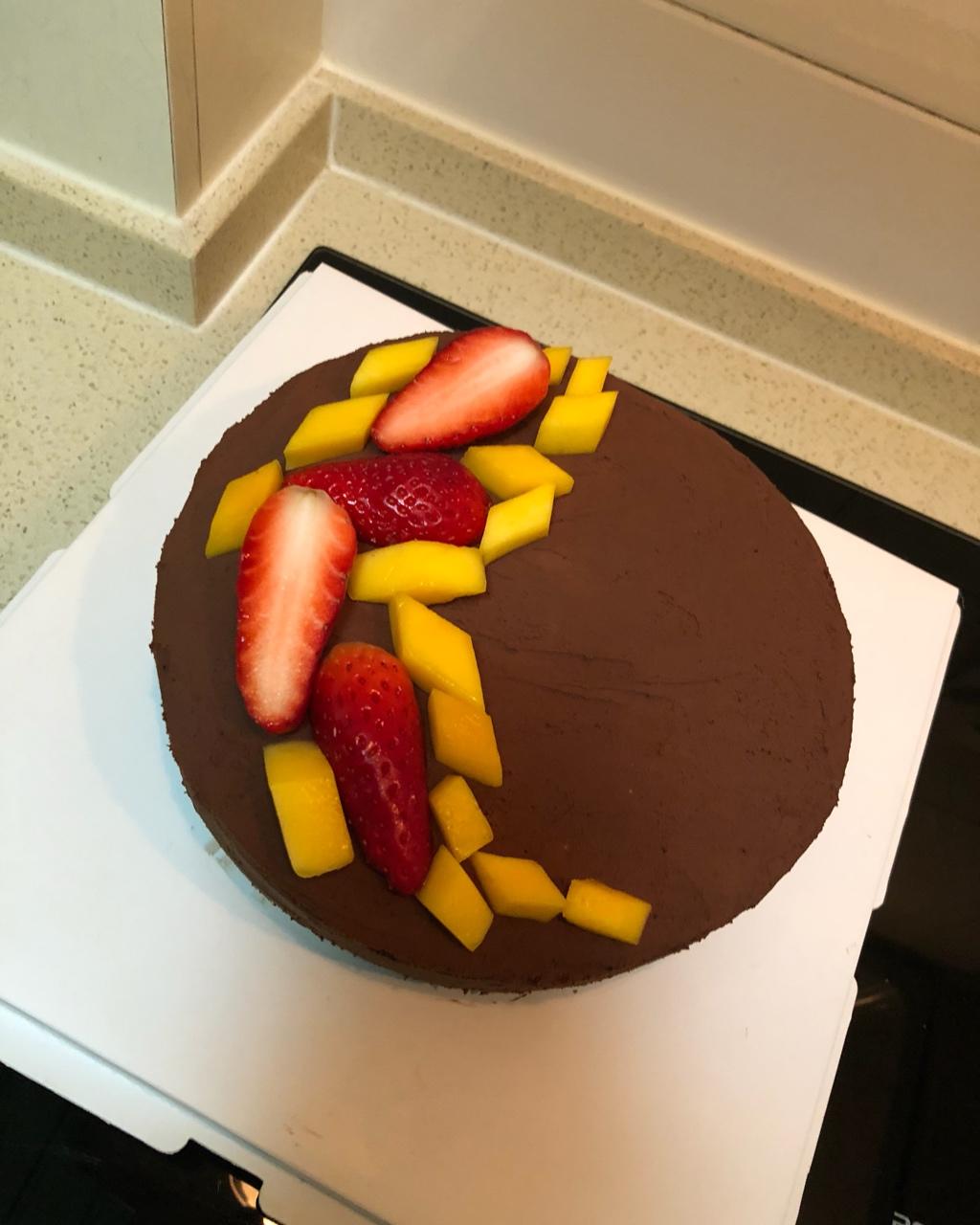 巧克力奶油蛋糕