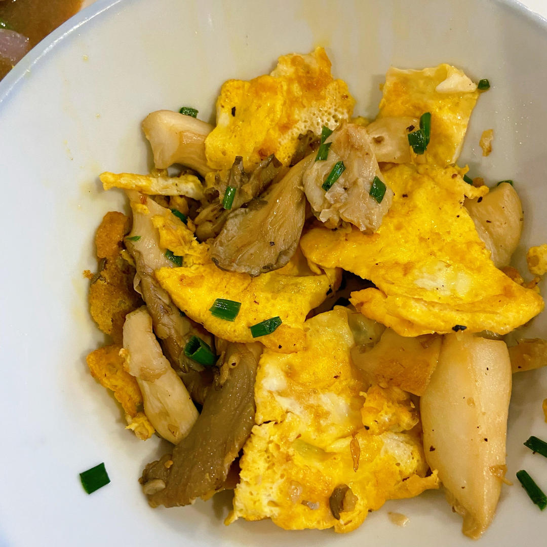 好吃家常菜❤️蘑菇炒鸡蛋