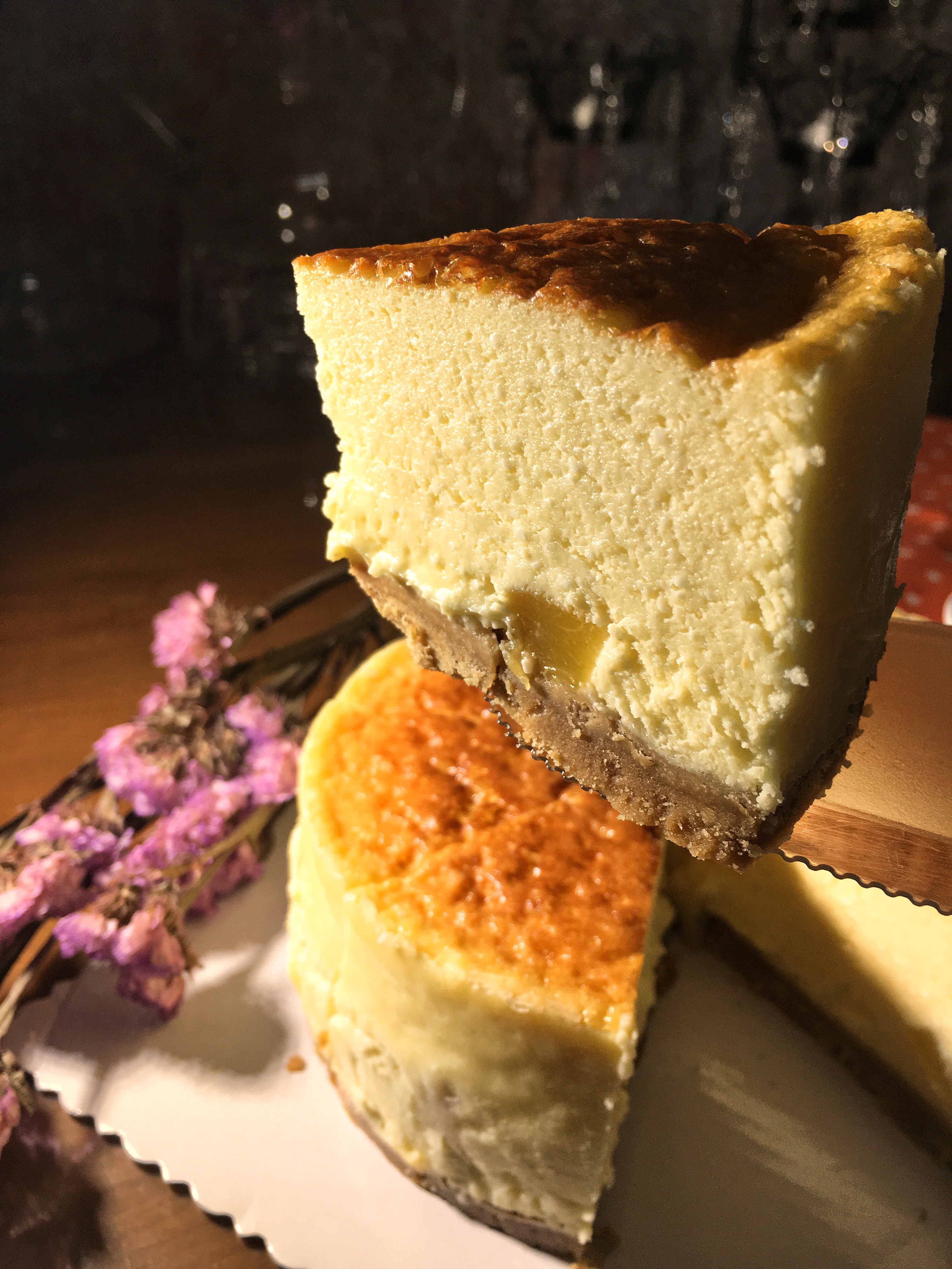 黄桃重乳酪蛋糕的做法