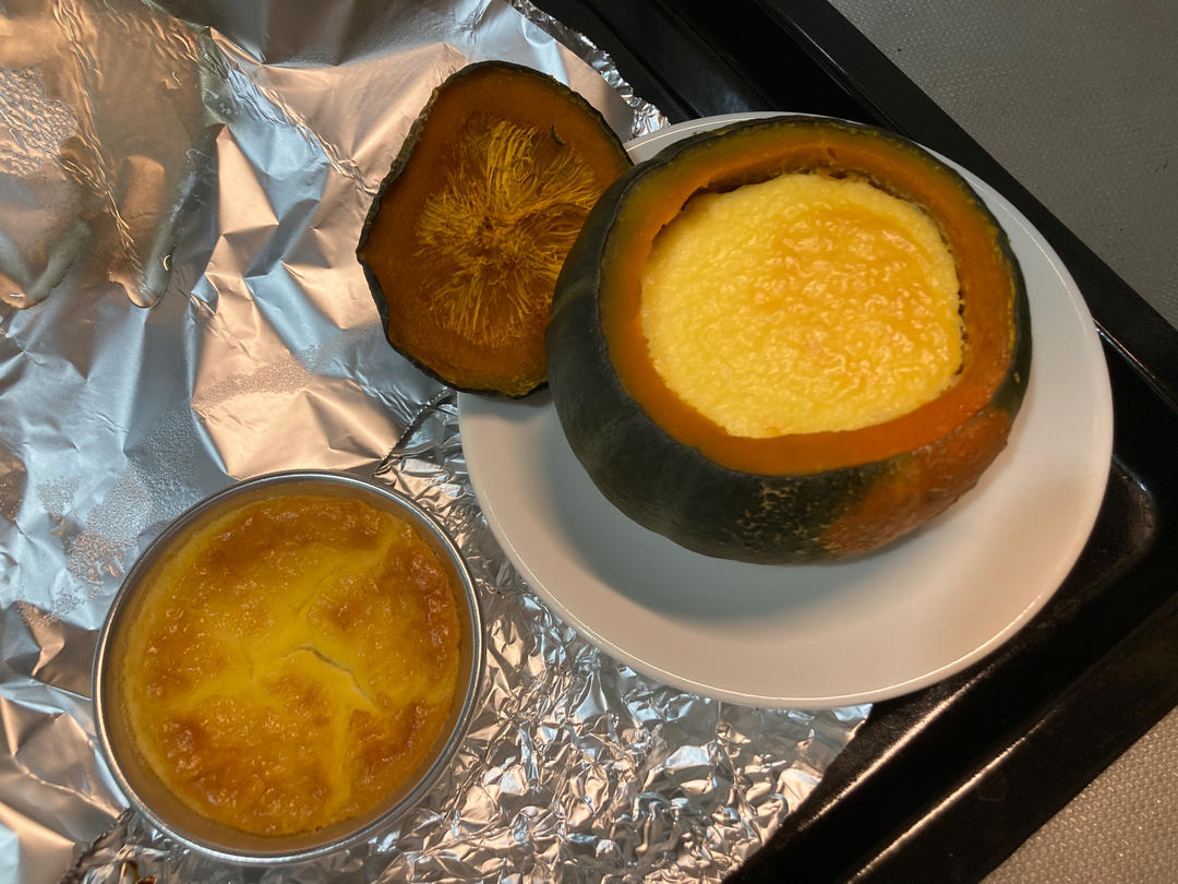 贝贝南瓜芝士盅（低脂又补钙）