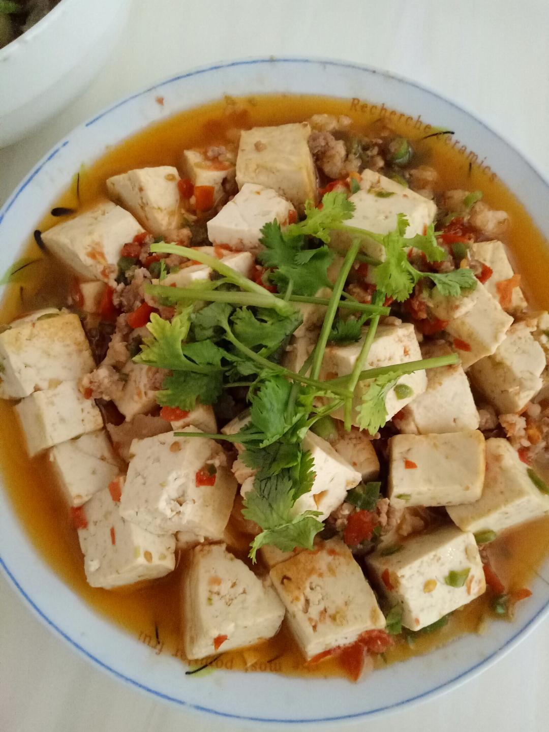 青椒西红柿dú豆腐（贵阳家常系列）