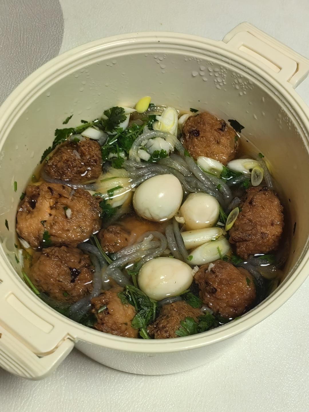 一起用餐吧—微波炉版粉汤丸子