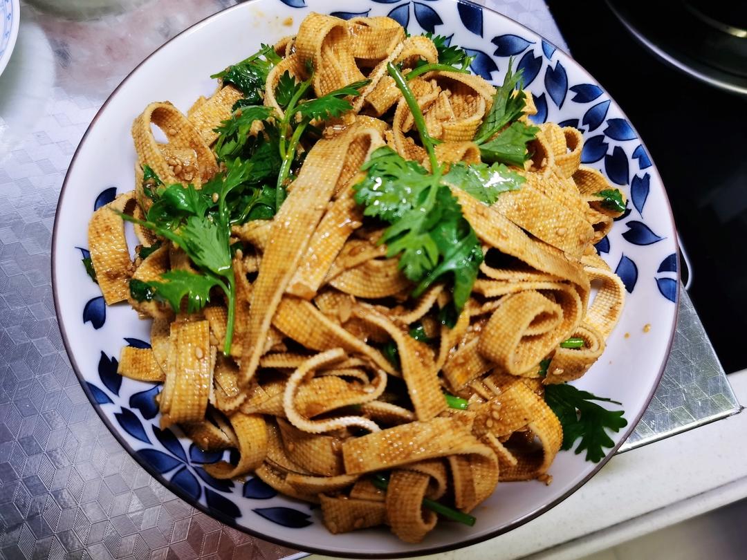 香辣孜然豆皮