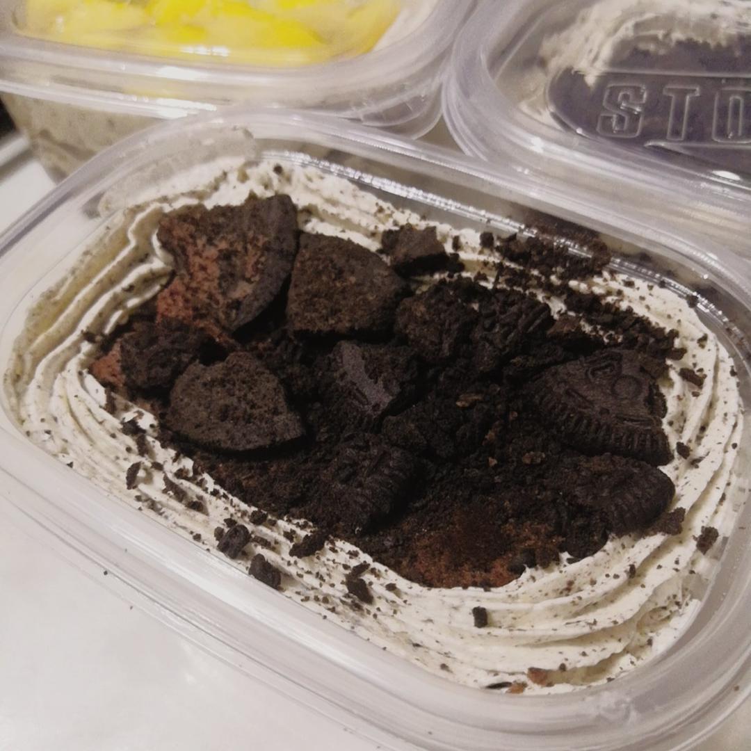 好吃到流泪的奥利奥咸奶油盒子蛋糕