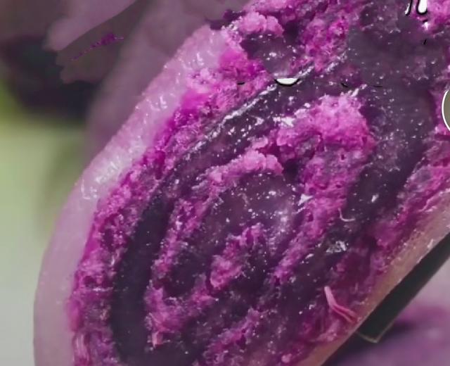 Q弹紫薯丸子的做法