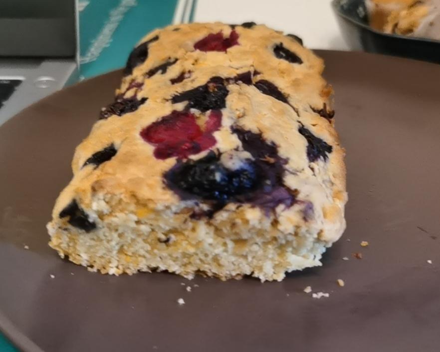 纯素蓝莓磅蛋糕-无蛋奶低脂肪