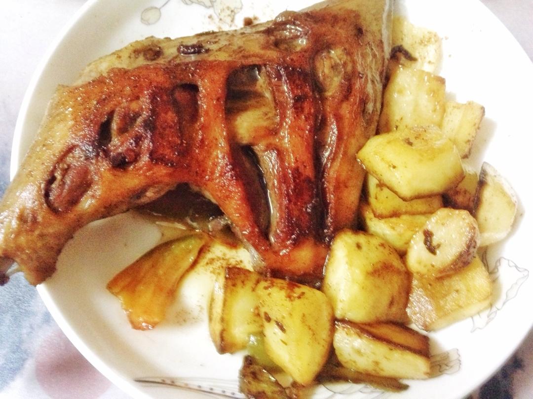 黄油土豆油封鸭腿【食材包操作说明】