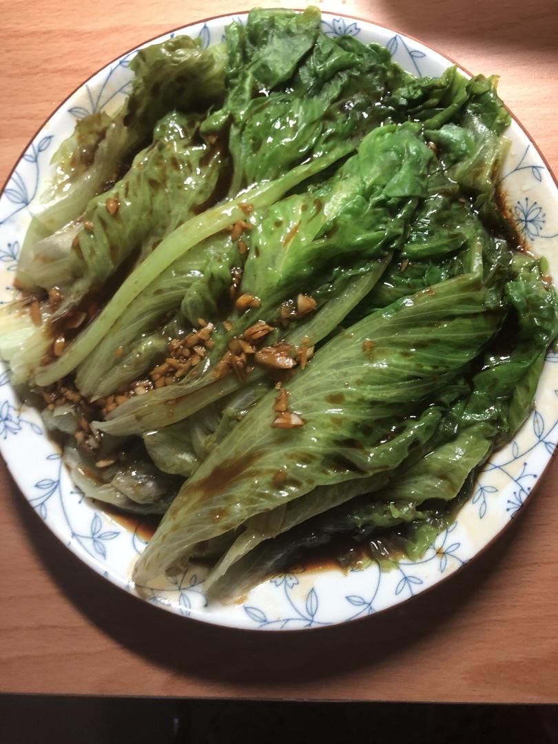 5分钟上桌的蚝油生菜
