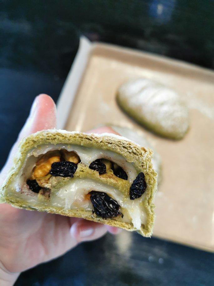抹茶麻薯软欧