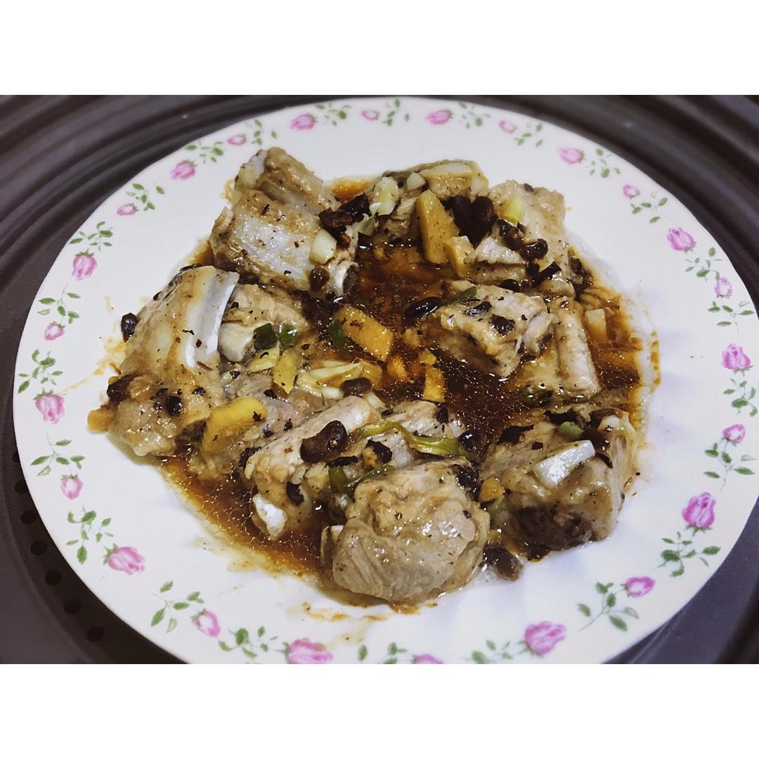 豆豉蒸排骨