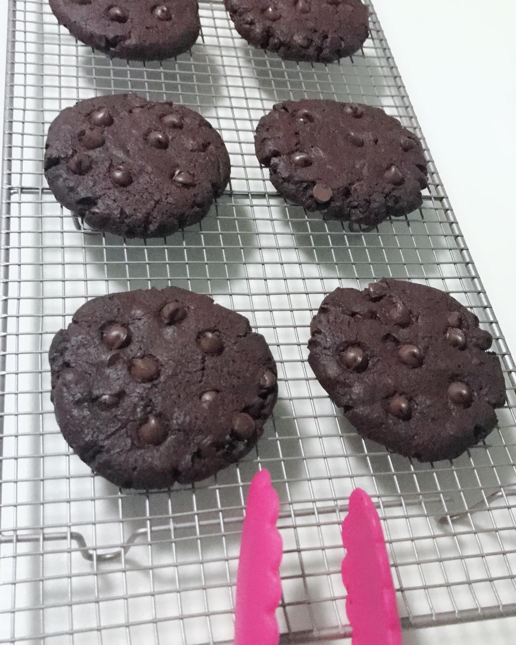 三重巧克力曲奇饼干 Triple Chocolate Cookies