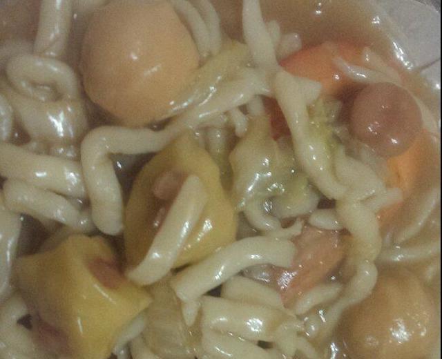 简单手擀面条(面包机版)的做法