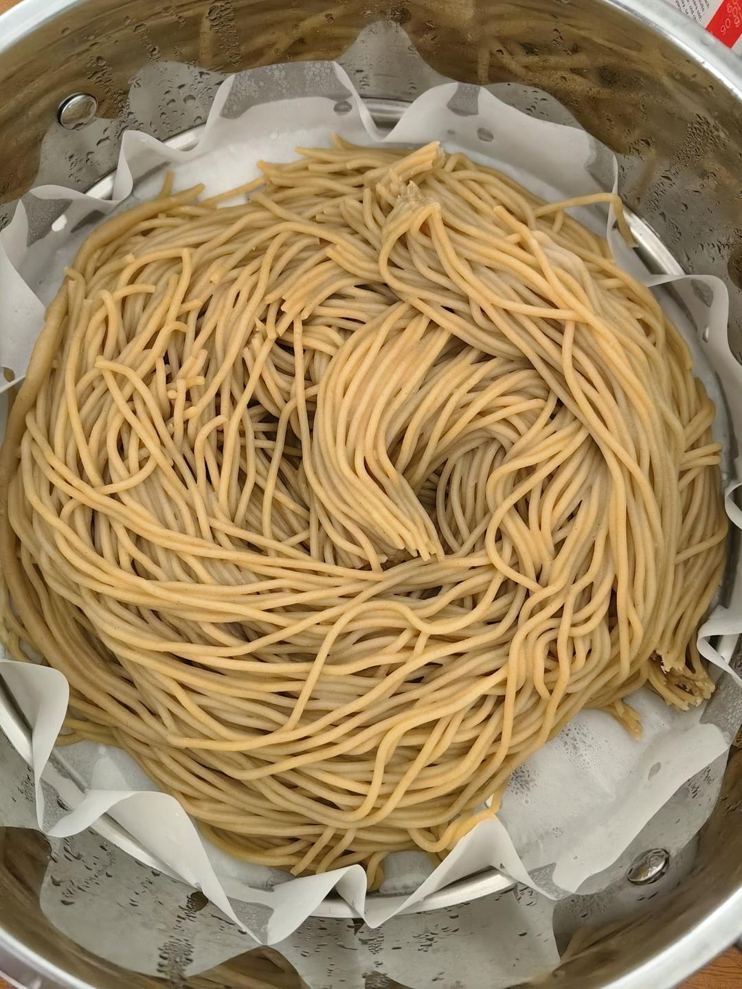 第一次做莜面栲栳老，老公居然说比西贝的还好吃！