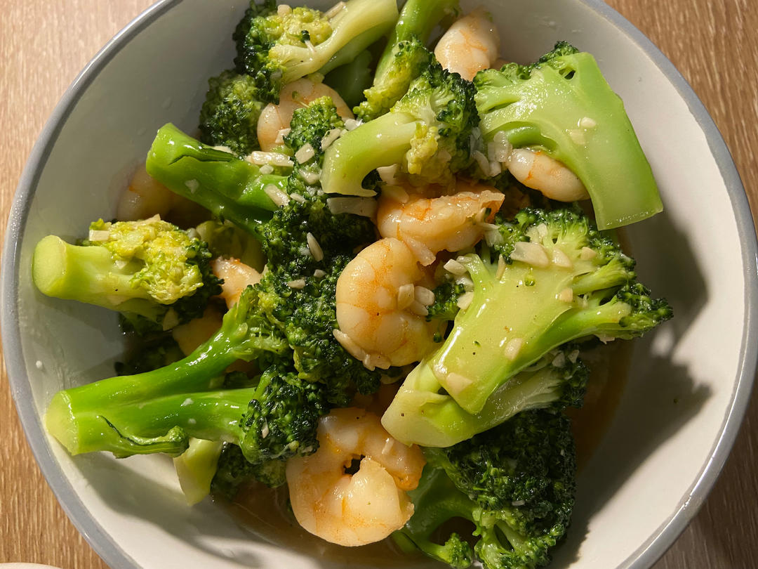 西兰花炒虾仁🥦🍤